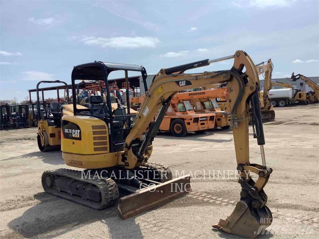 CAT 302.7DCR Rupsgraafmachines