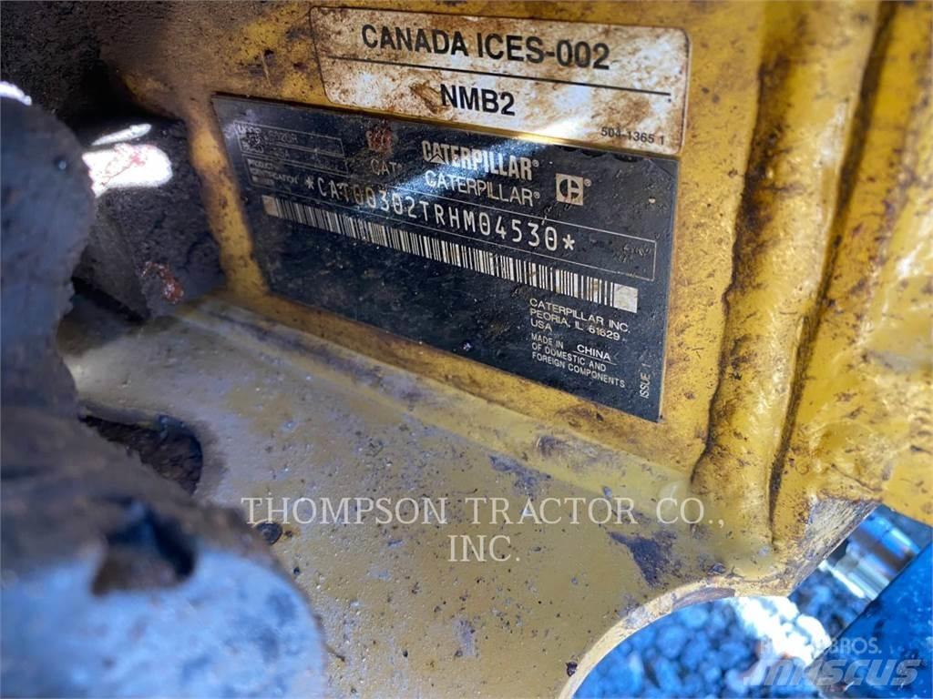 CAT 302CR Rupsgraafmachines