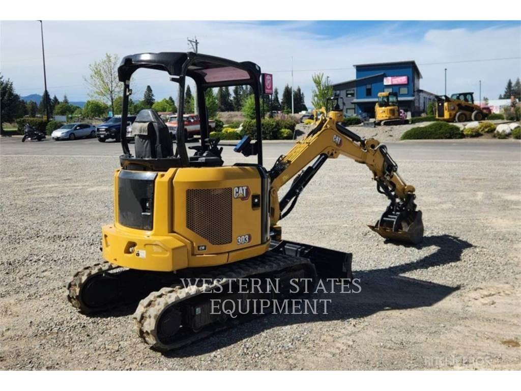 CAT 303 Rupsgraafmachines