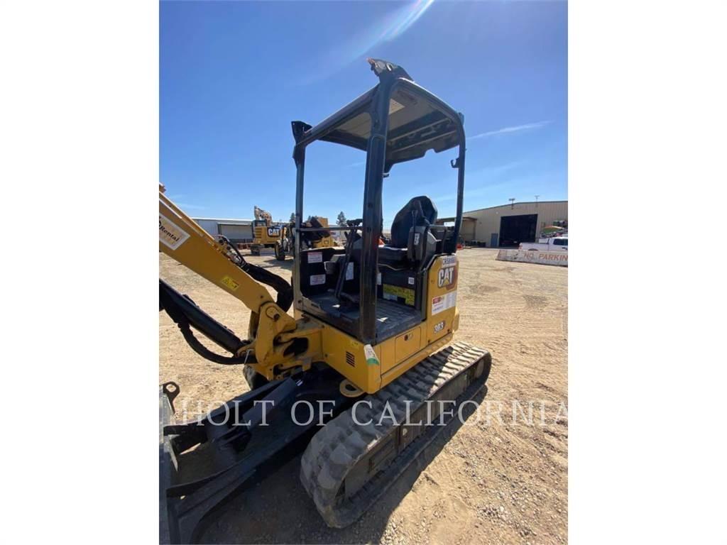 CAT 303 Rupsgraafmachines