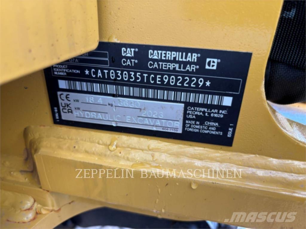 CAT 303.5CR-07 Rupsgraafmachines