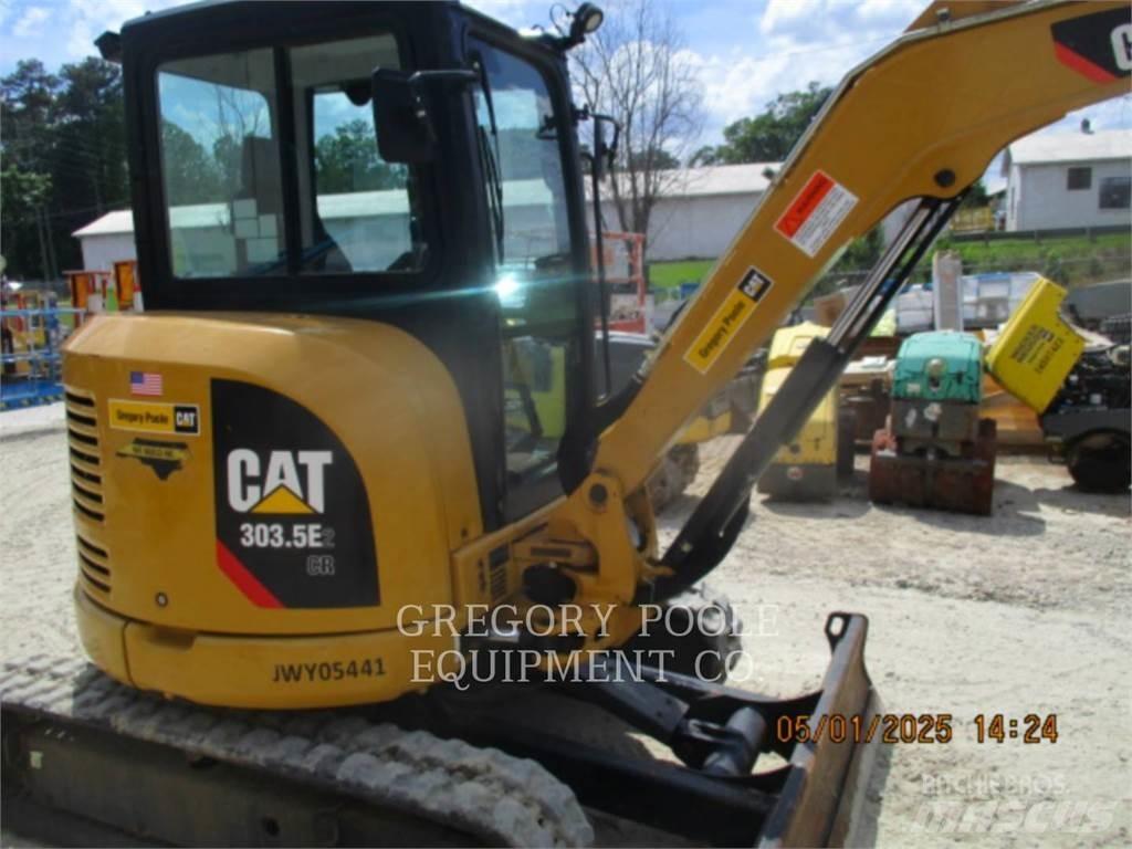 CAT 303.5E2CR Rupsgraafmachines