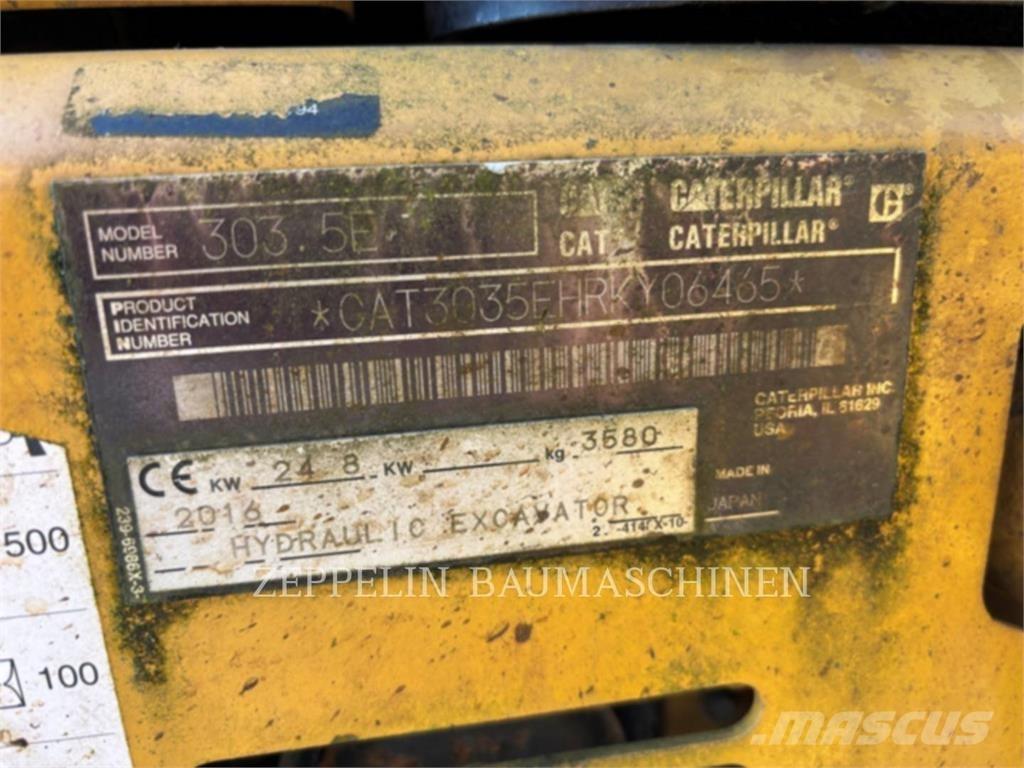 CAT 303.5ECR Rupsgraafmachines