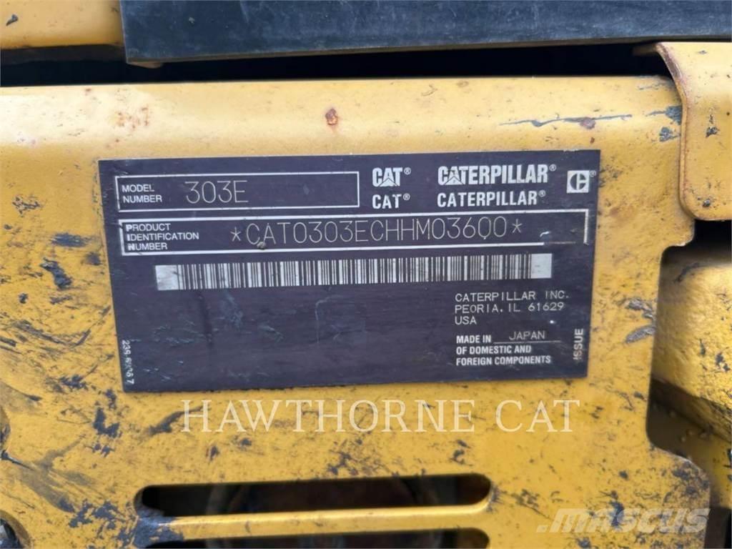 CAT 303E CR Rupsgraafmachines