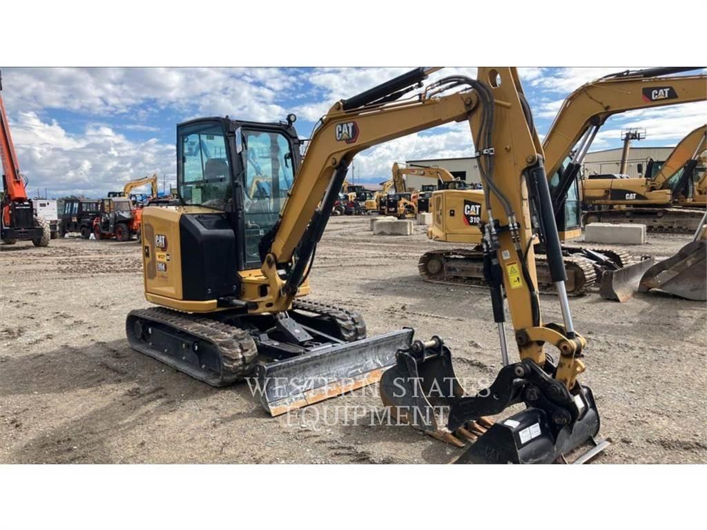 CAT 304 Rupsgraafmachines