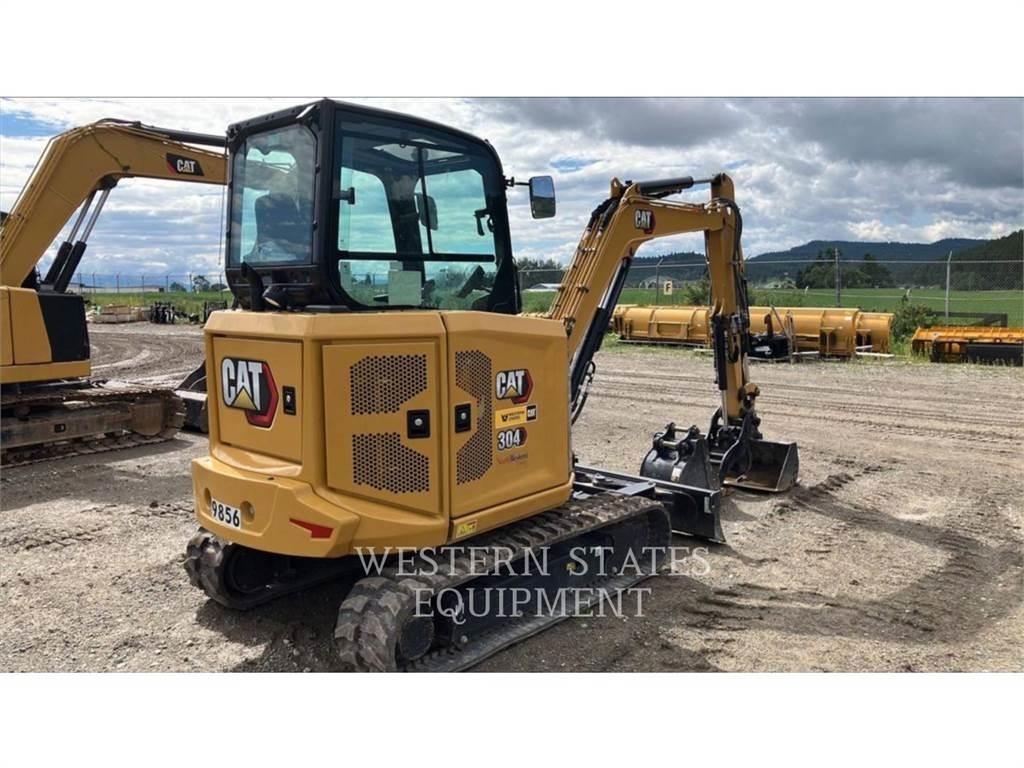 CAT 304 Rupsgraafmachines