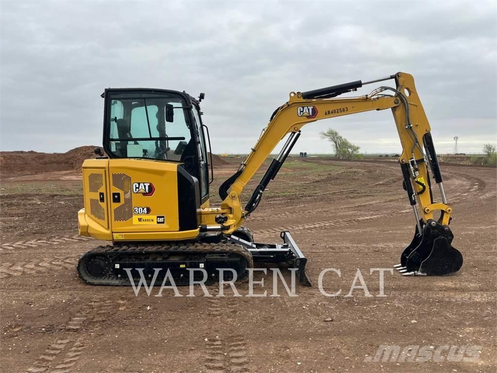 CAT 304 Rupsgraafmachines