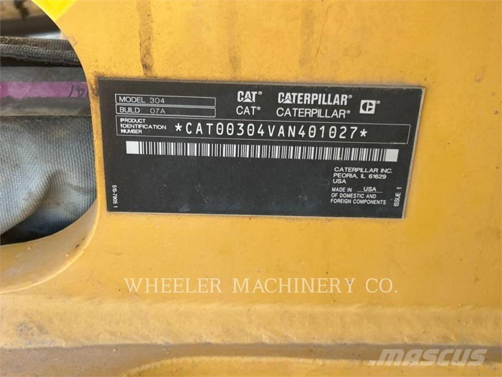 CAT 304 C1 TH Rupsgraafmachines