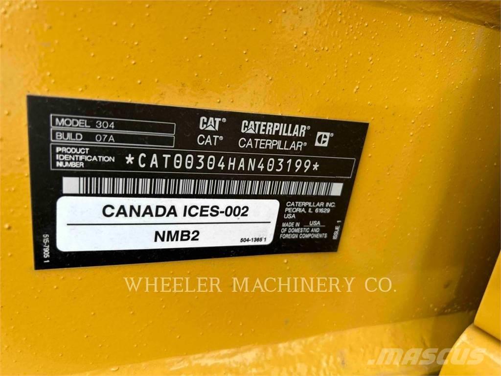CAT 304 C3 THA Rupsgraafmachines