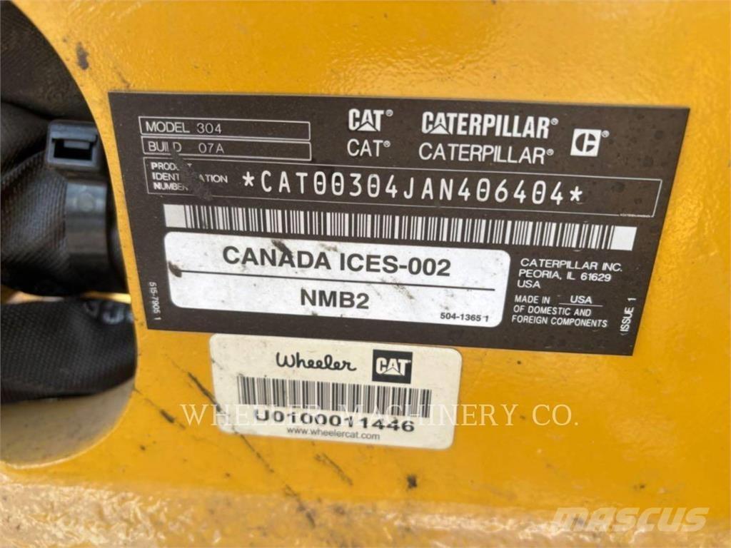 CAT 304 C3 THQ Rupsgraafmachines