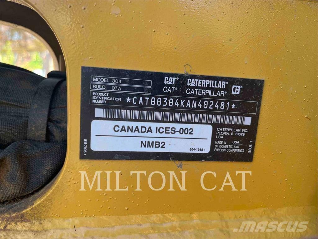 CAT 30407 Rupsgraafmachines