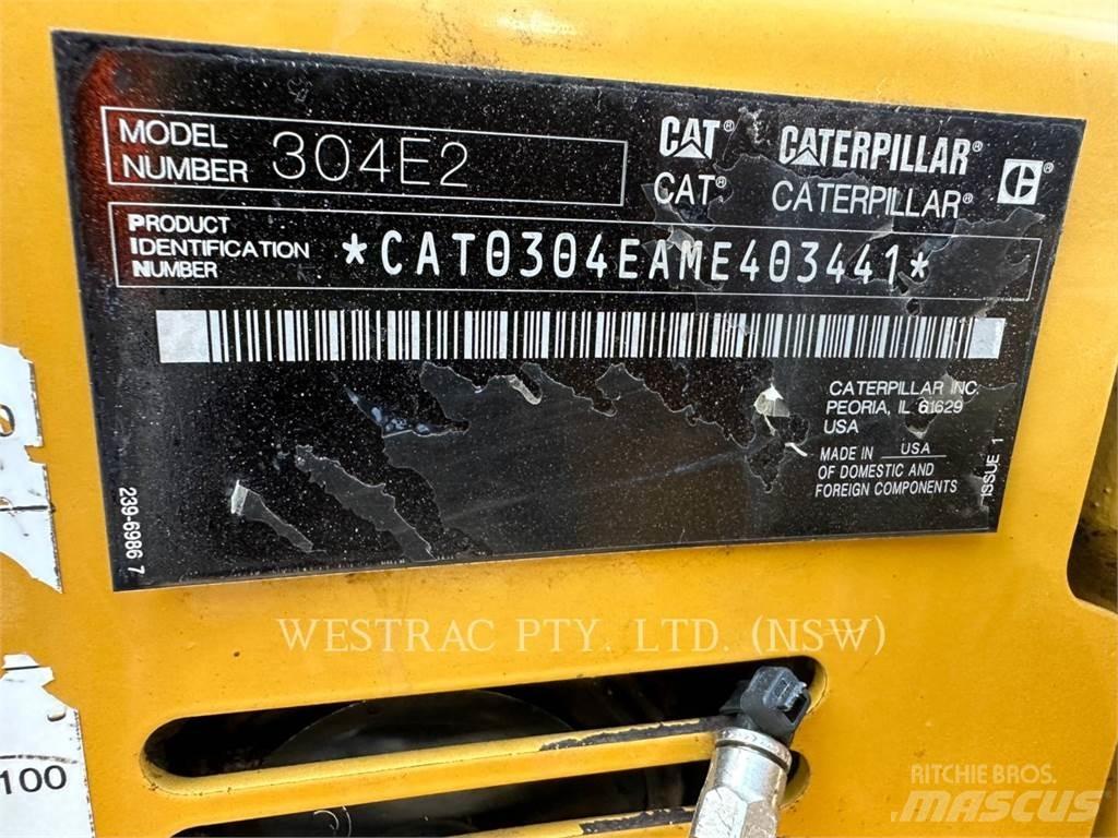 CAT 304E2CR Rupsgraafmachines