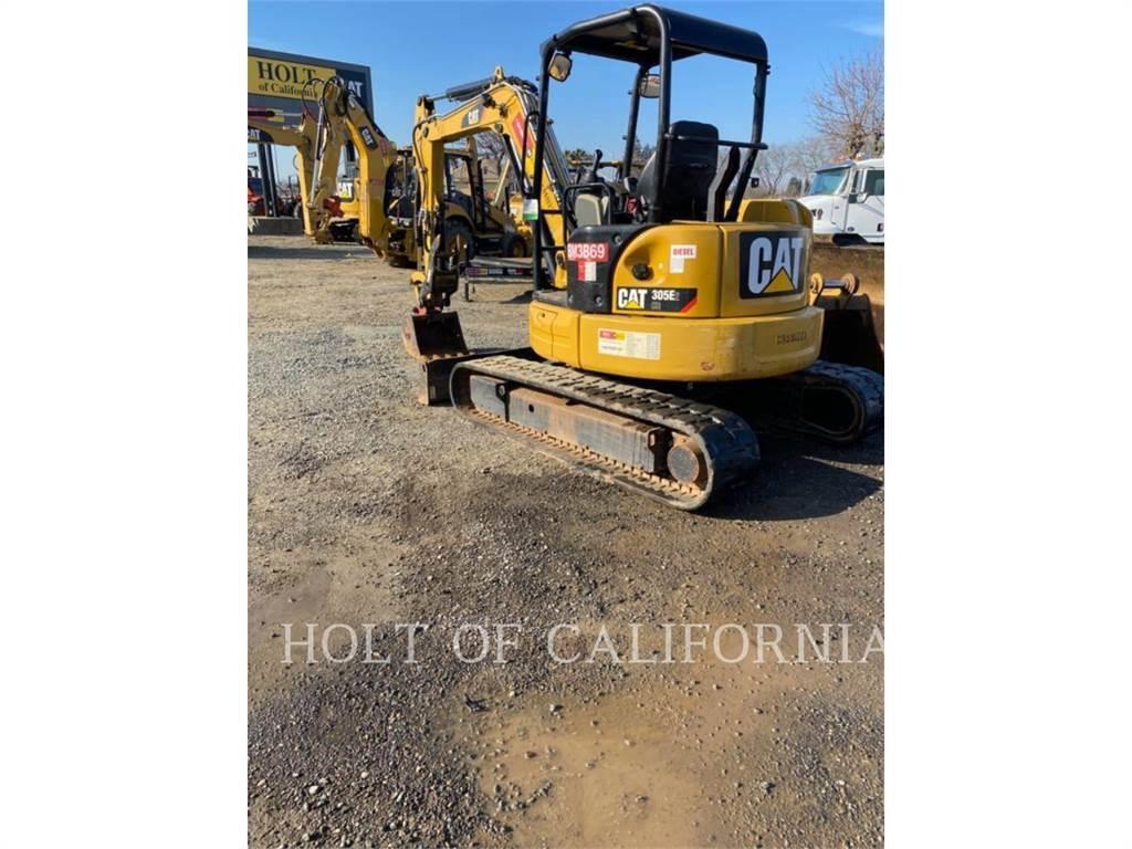CAT 305 Rupsgraafmachines