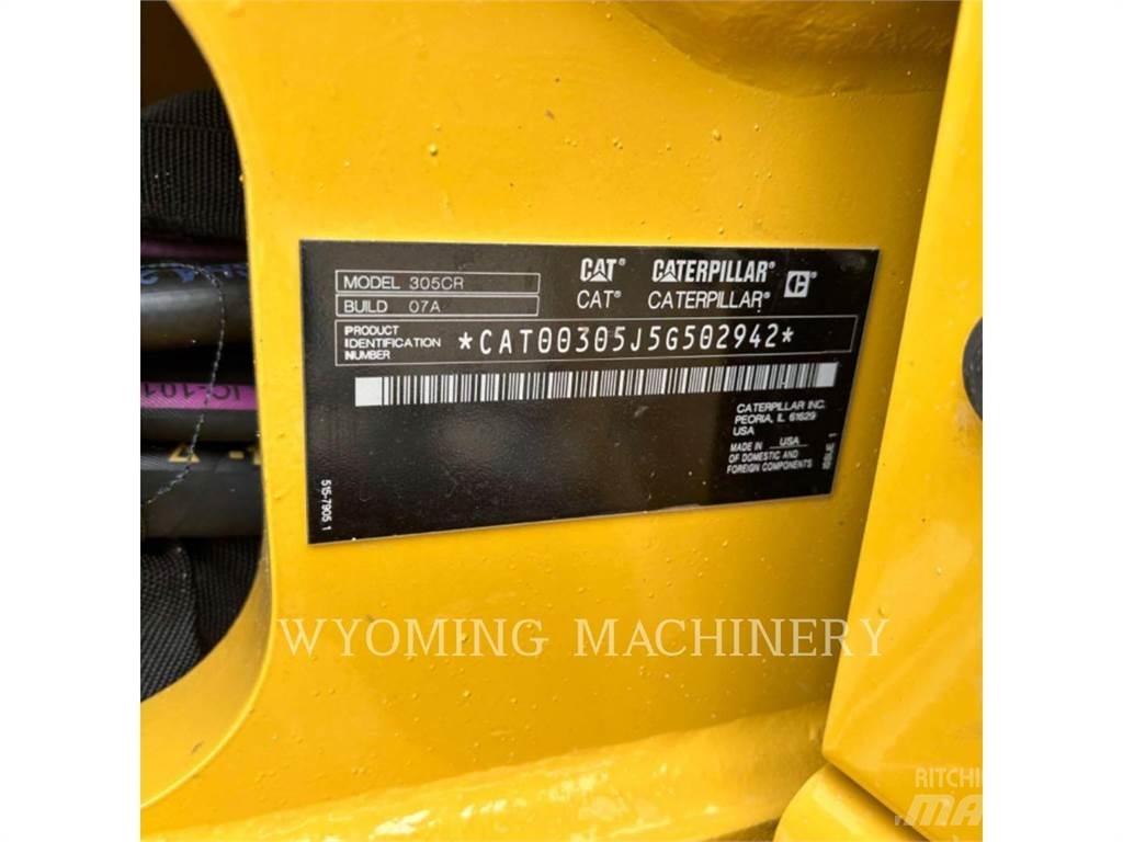 CAT 305 Rupsgraafmachines