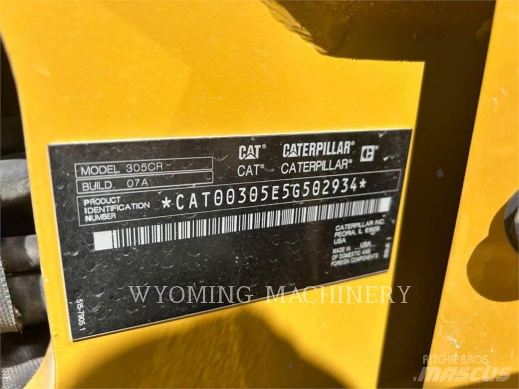 CAT 305 Rupsgraafmachines