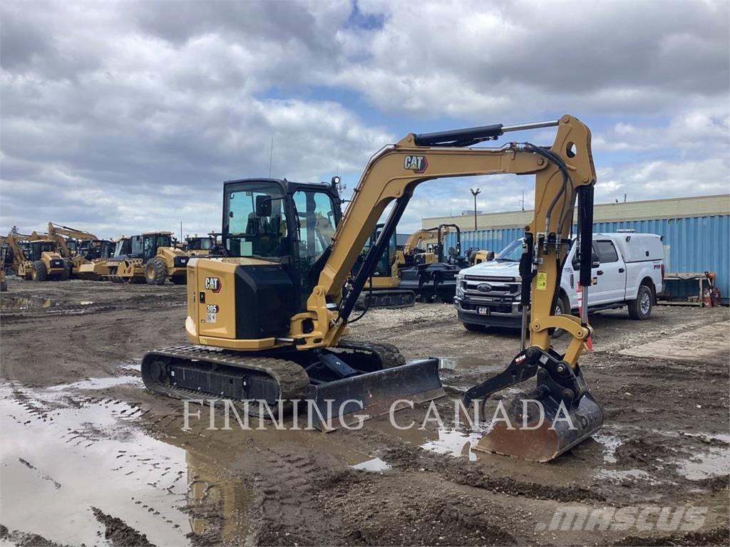 CAT 305-07 Rupsgraafmachines