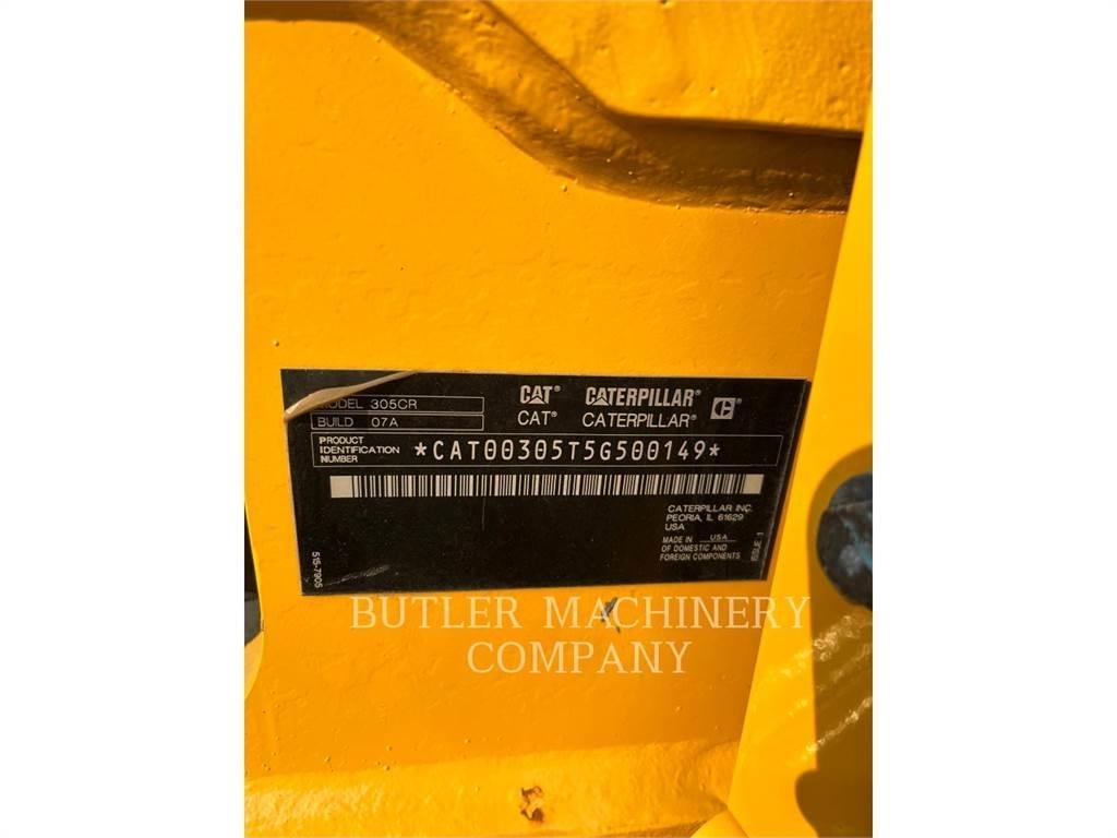 CAT 305-07A Rupsgraafmachines