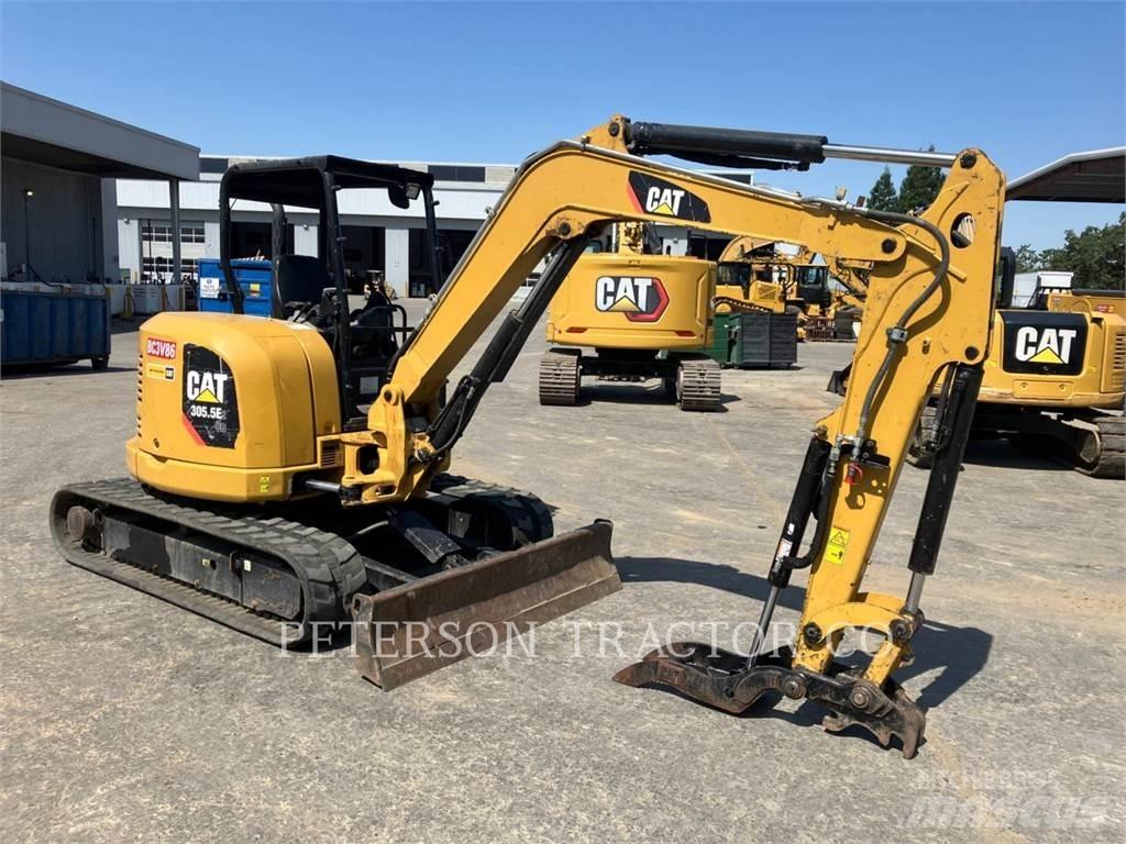 CAT 305.5E2 Rupsgraafmachines