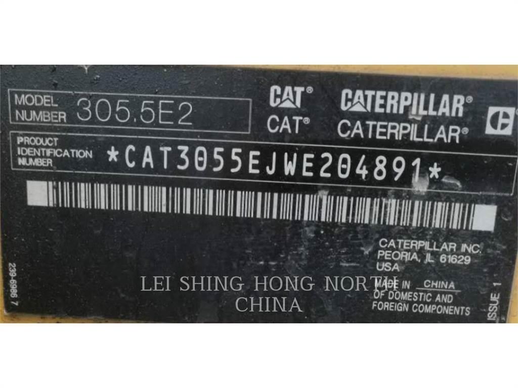 CAT 305.5E2 Rupsgraafmachines