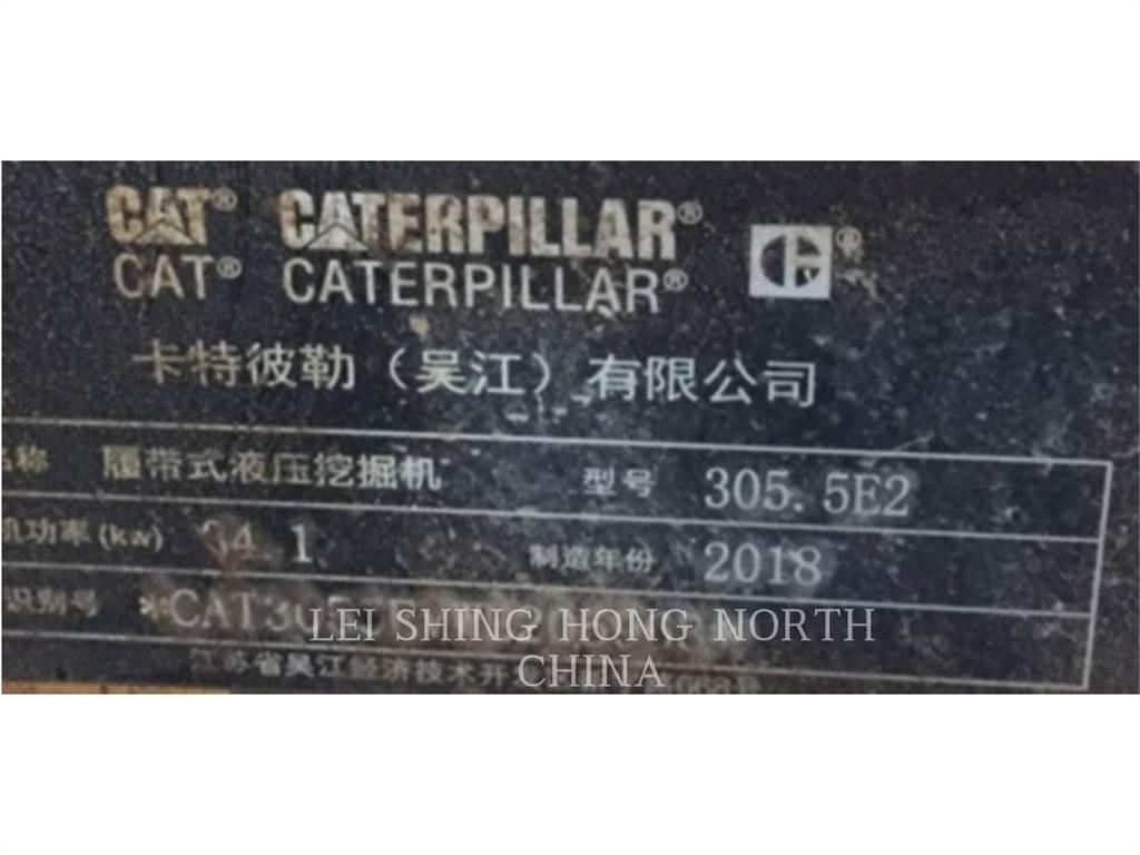 CAT 305.5E2 Rupsgraafmachines
