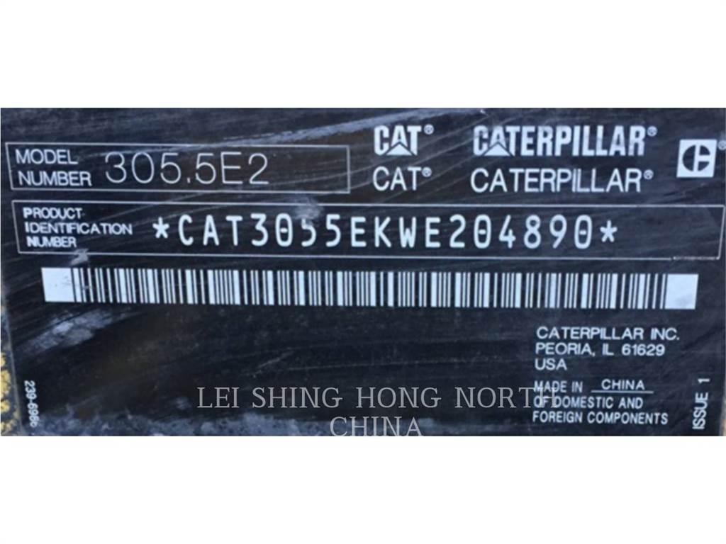 CAT 305.5E2 Rupsgraafmachines
