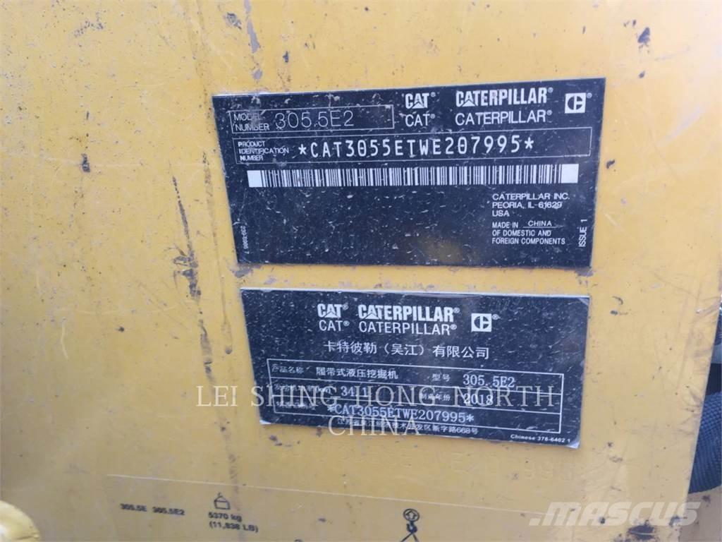 CAT 305.5E2 Rupsgraafmachines