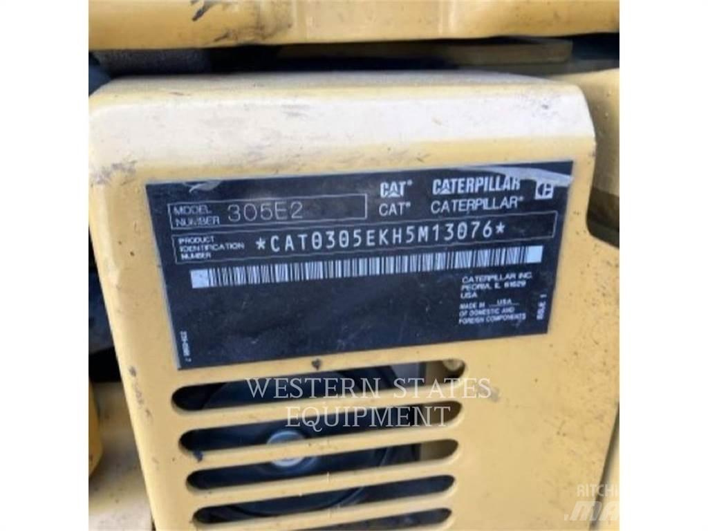 CAT 305E2 Rupsgraafmachines