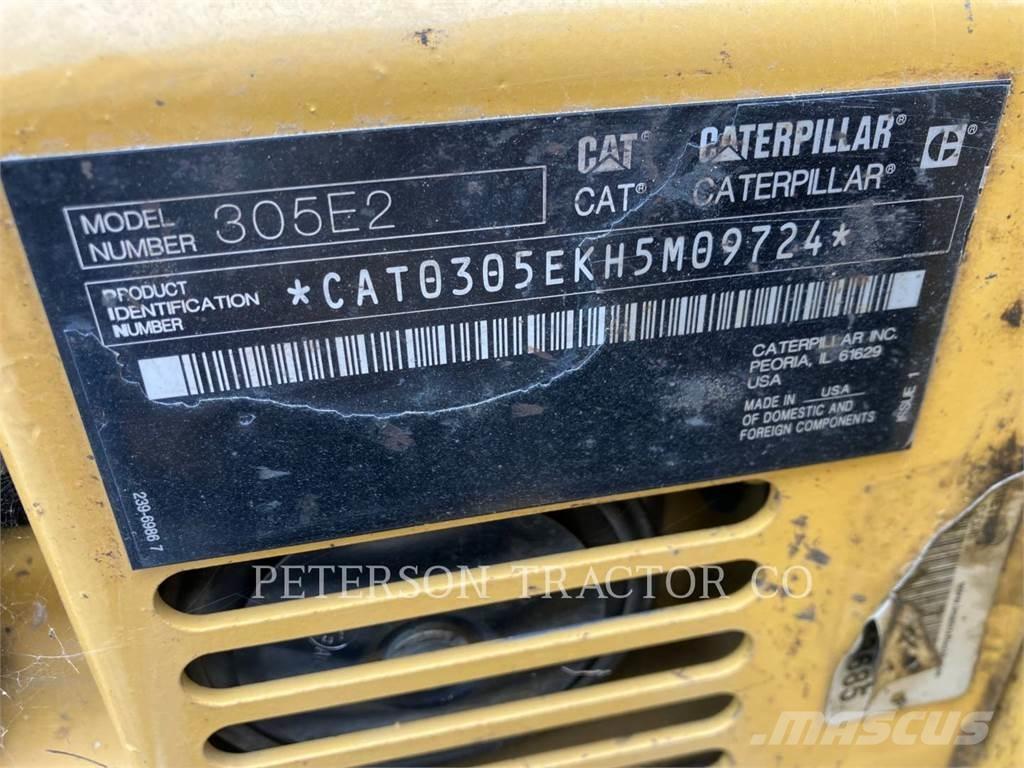 CAT 305E2 Rupsgraafmachines
