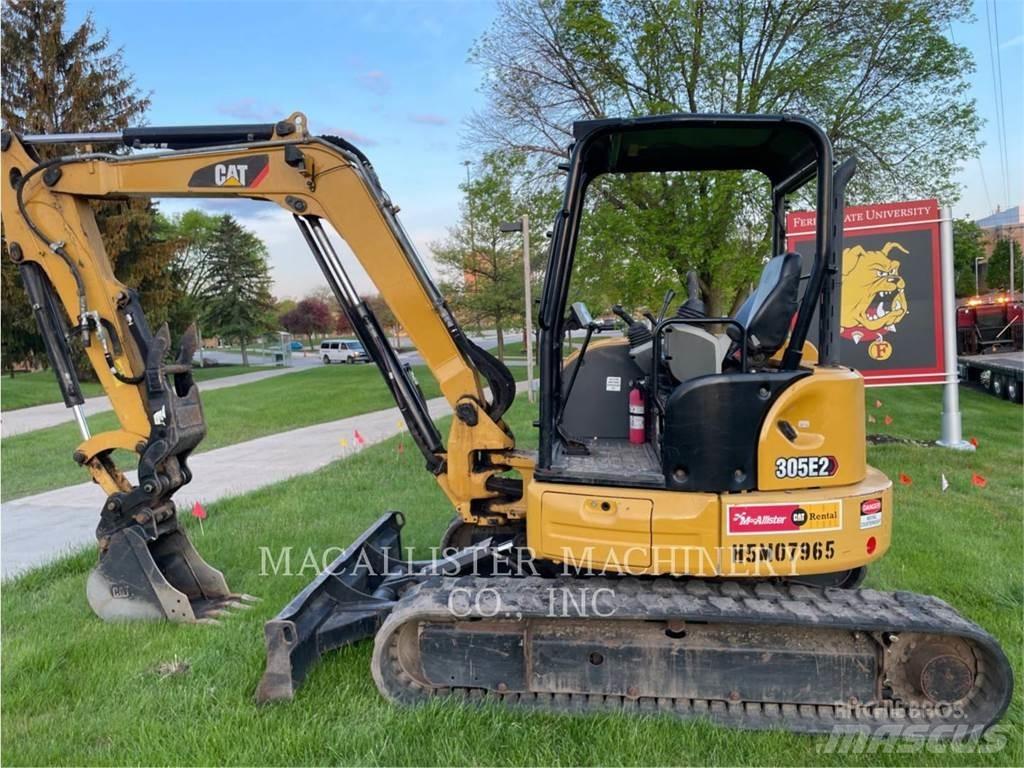 CAT 305E2CR Rupsgraafmachines