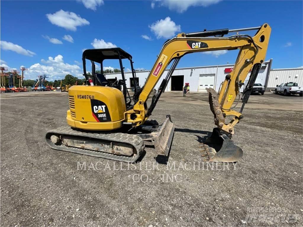 CAT 305E2CR Rupsgraafmachines