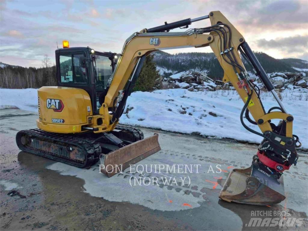 CAT 305E2CR Rupsgraafmachines