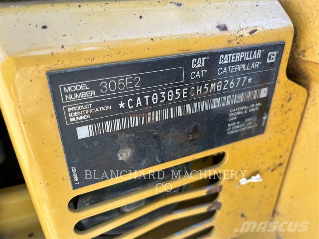 CAT 305E2CR Rupsgraafmachines