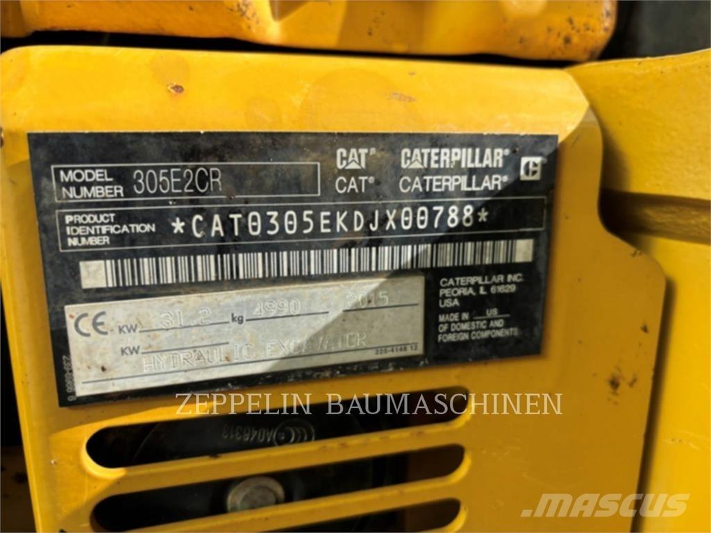 CAT 305ECR Rupsgraafmachines