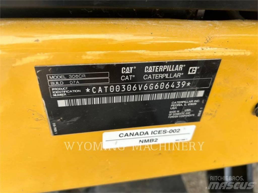 CAT 306 Rupsgraafmachines
