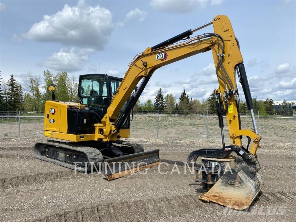 CAT 306-07 Rupsgraafmachines