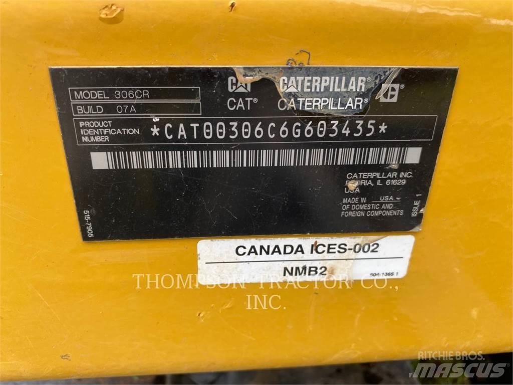 CAT 306CR Rupsgraafmachines