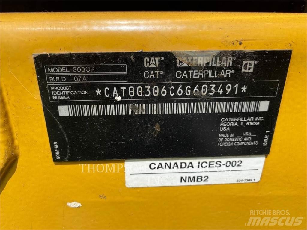CAT 306CR Rupsgraafmachines