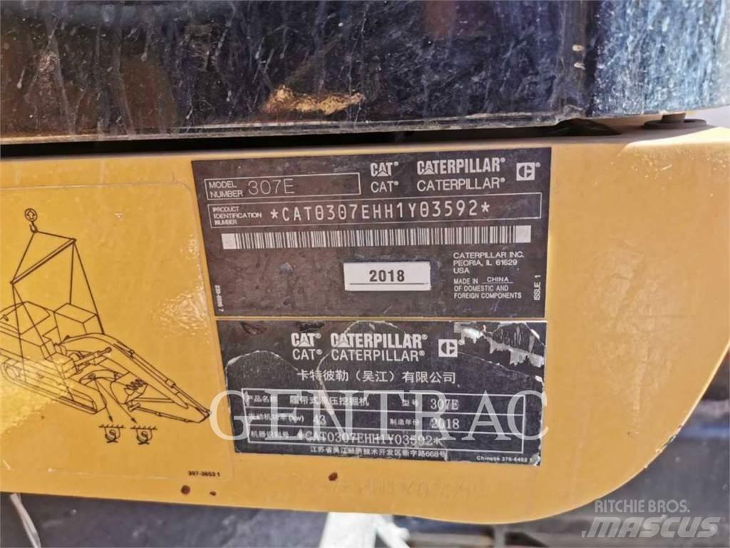 CAT 307E Rupsgraafmachines