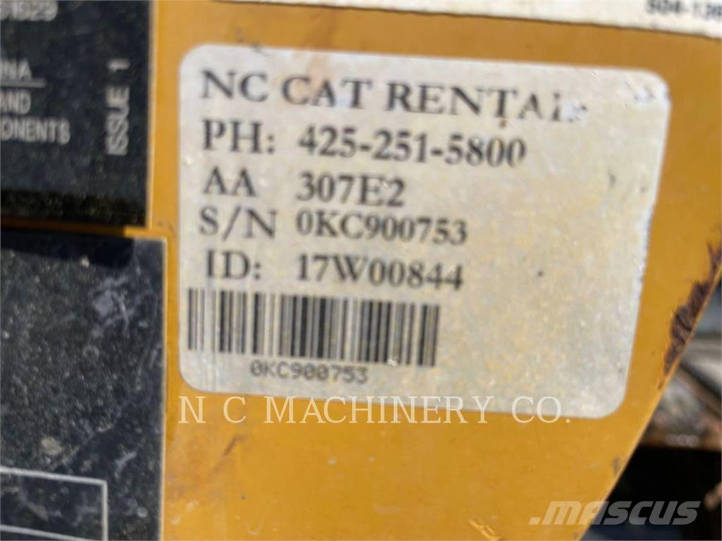 CAT 307E2 Rupsgraafmachines