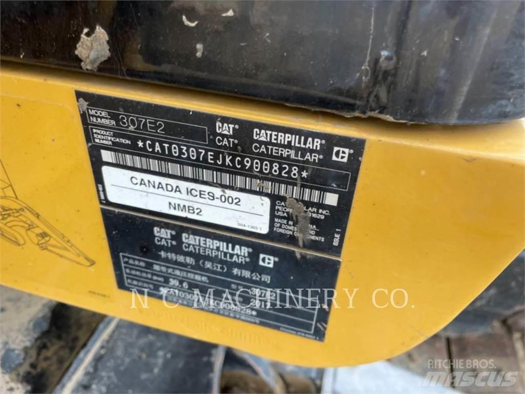CAT 307E2 Rupsgraafmachines