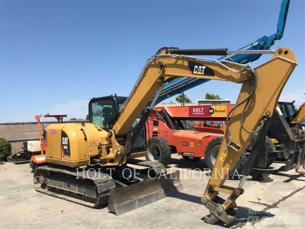 CAT 308 Rupsgraafmachines