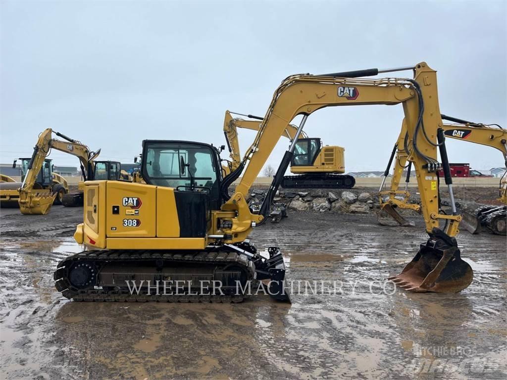 CAT 308 Rupsgraafmachines