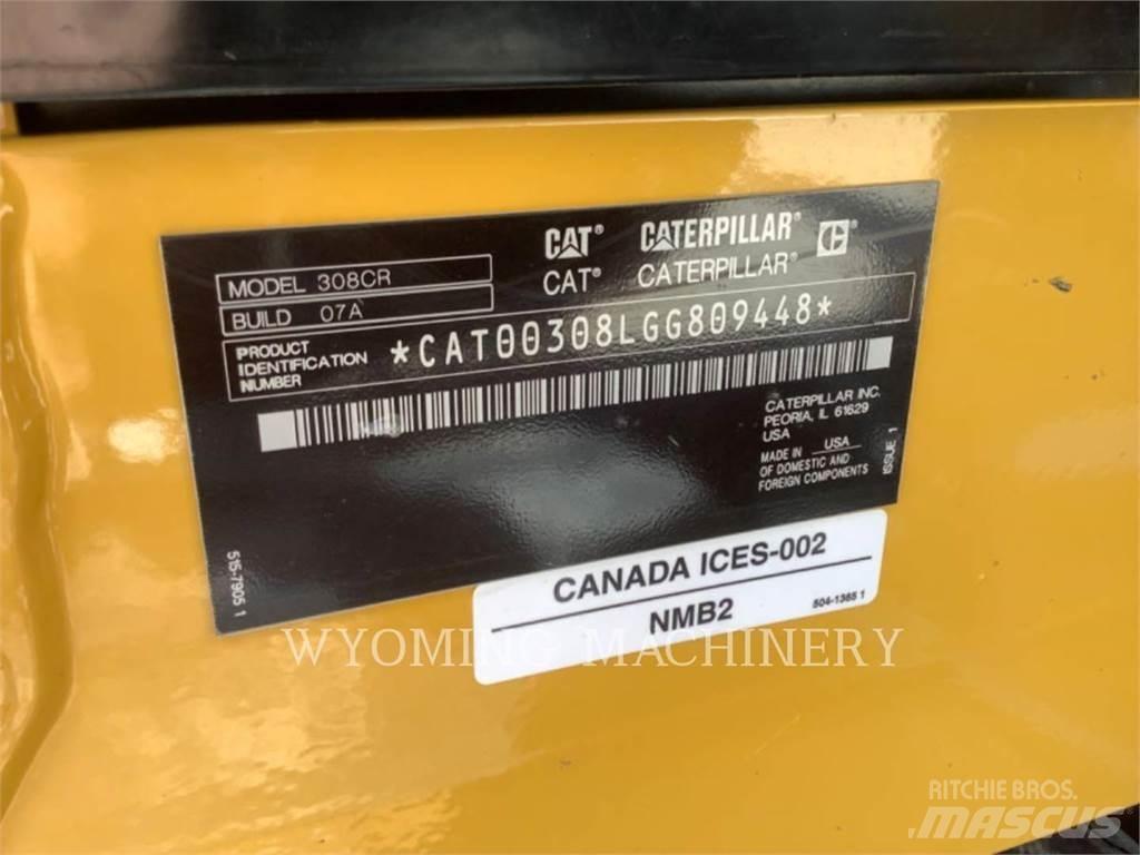 CAT 308 Rupsgraafmachines