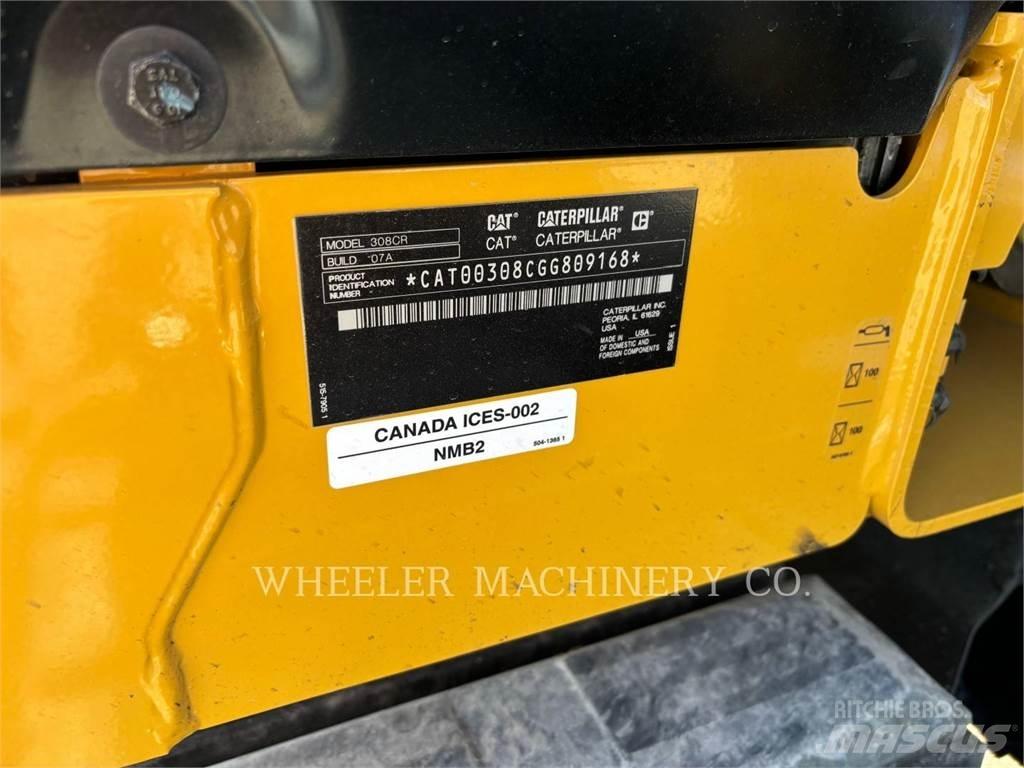 CAT 308 Rupsgraafmachines