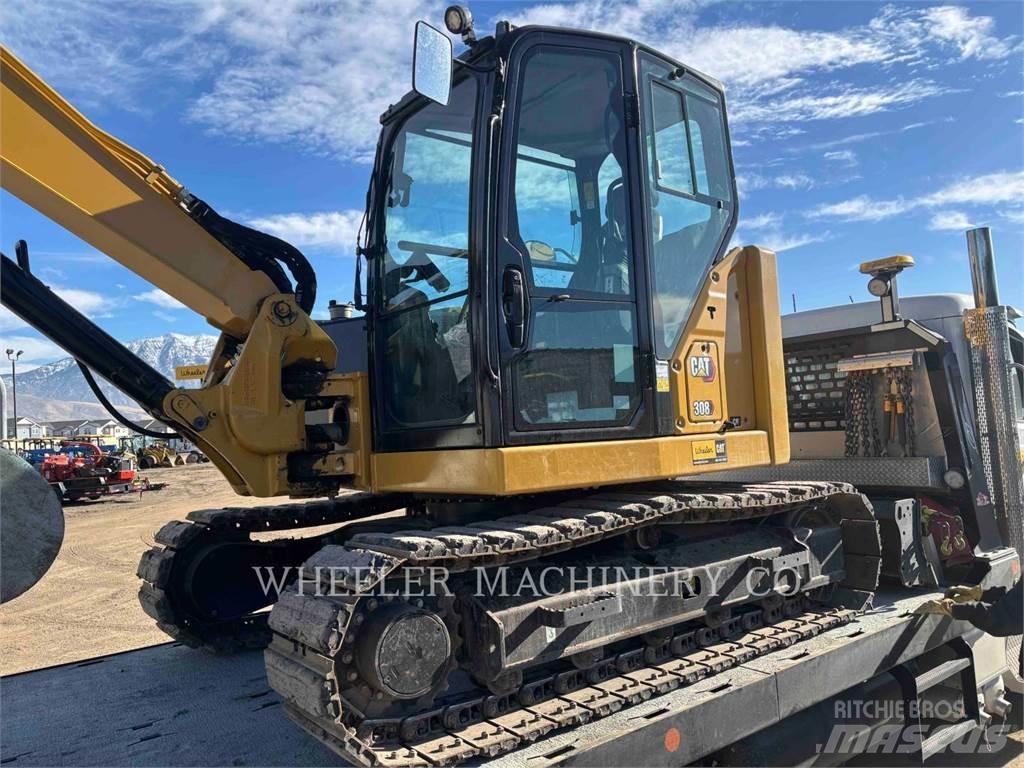 CAT 308 Rupsgraafmachines