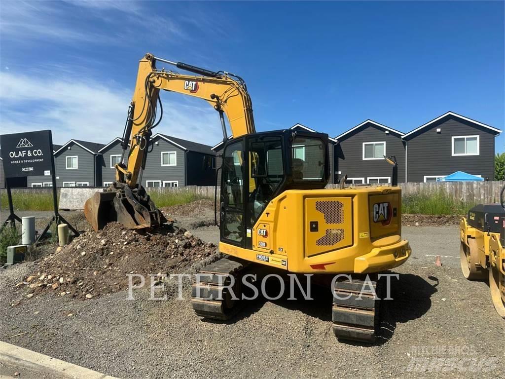 CAT 308 Rupsgraafmachines