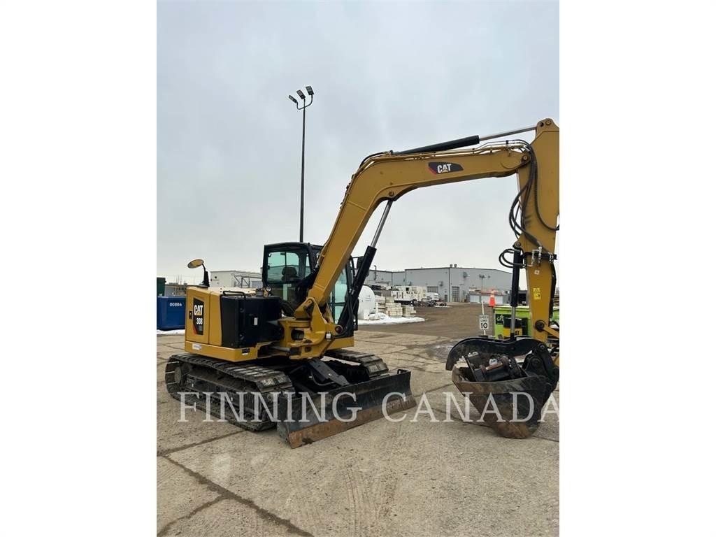 CAT 308-07 Rupsgraafmachines