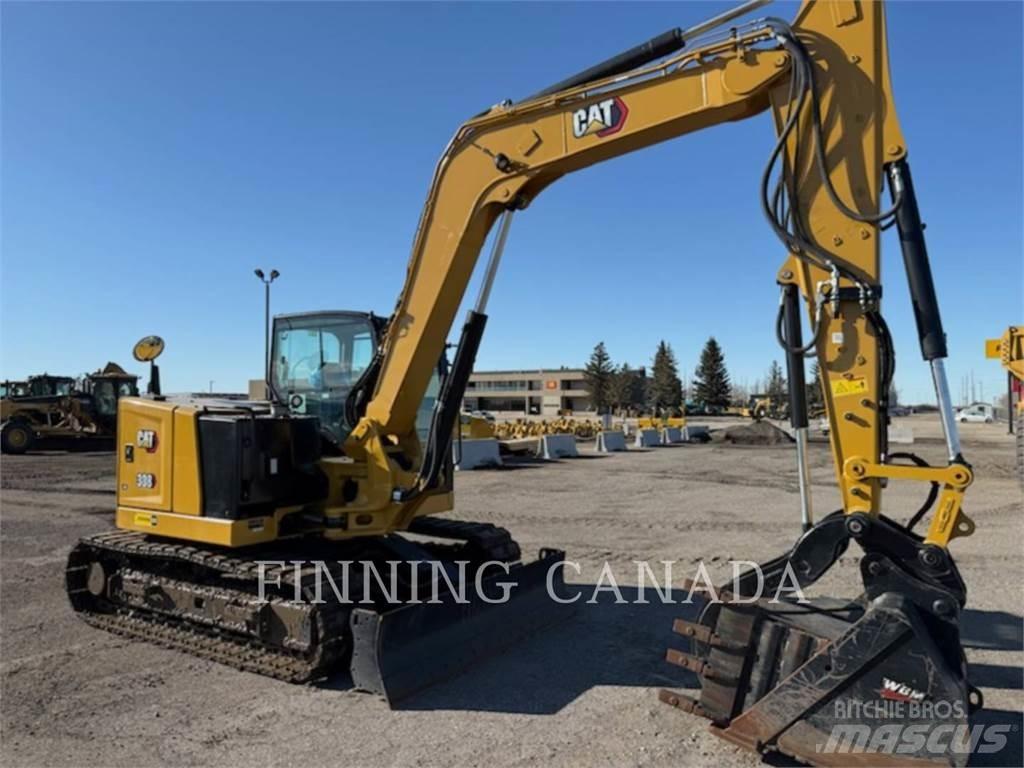 CAT 308-07 Rupsgraafmachines
