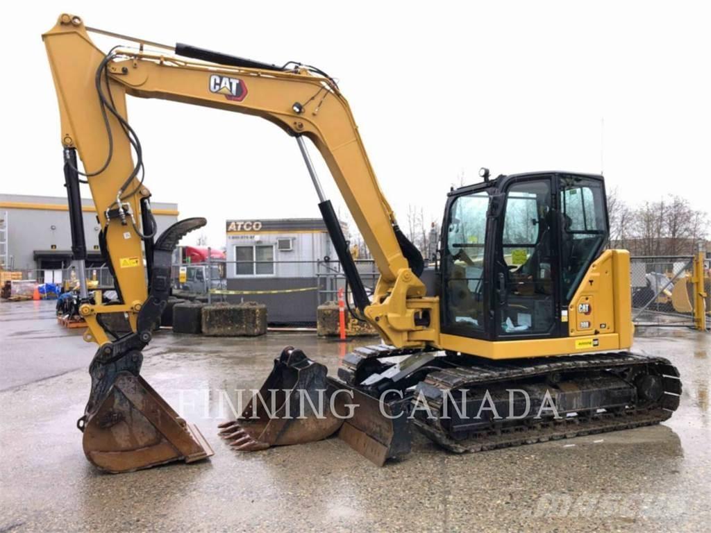 CAT 308-07 Rupsgraafmachines