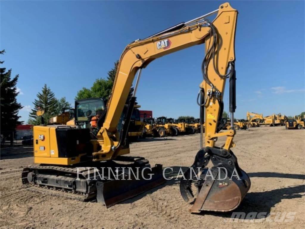 CAT 308-07 Rupsgraafmachines